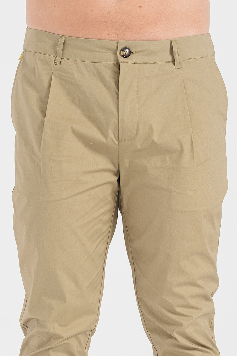 Scotch & Soda Pantaloni chino din amestec de bumbac organic - Pled.ro