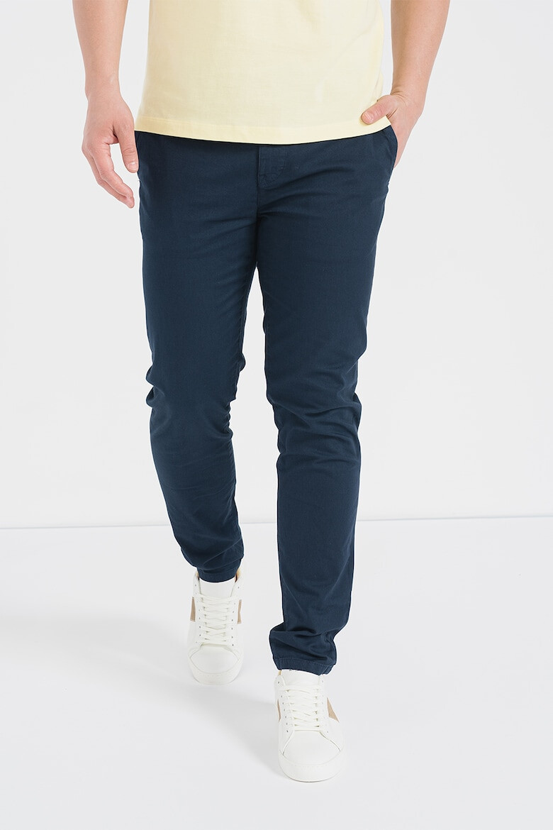 Scotch & Soda Pantaloni chino din amestec de bumbac organic - Pled.ro