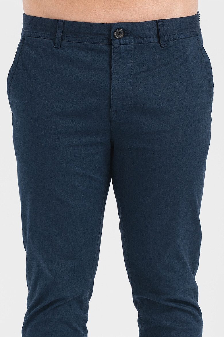 Scotch & Soda Pantaloni chino din amestec de bumbac organic - Pled.ro