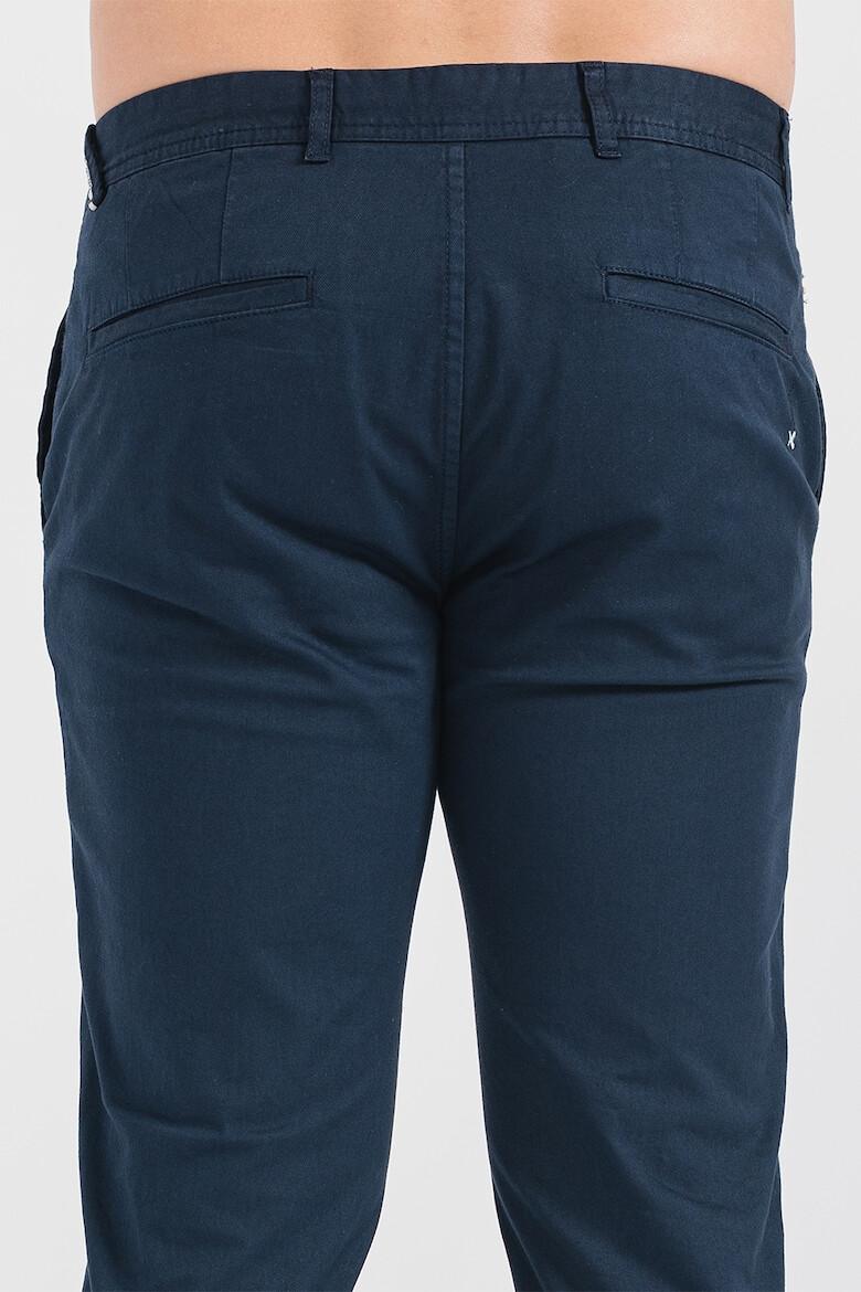 Scotch & Soda Pantaloni chino din amestec de bumbac organic - Pled.ro