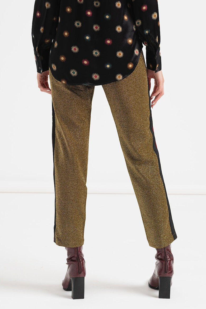 Scotch & Soda Pantaloni cu model stralucitor - Pled.ro