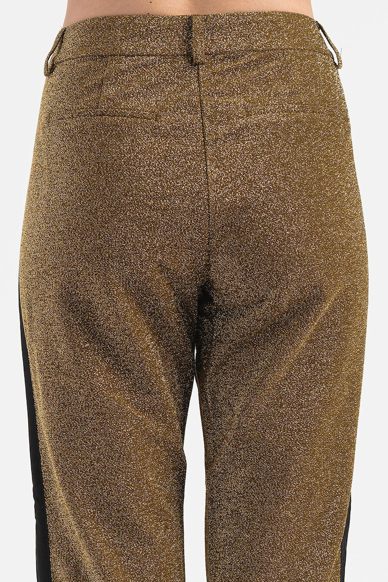 Scotch & Soda Pantaloni cu model stralucitor - Pled.ro