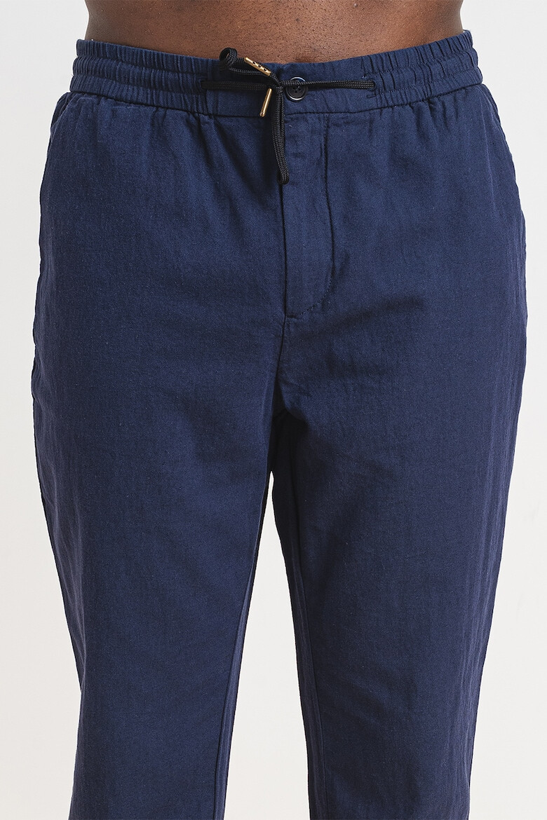 Scotch & Soda Pantaloni drepti din amestec de in Warren - Pled.ro