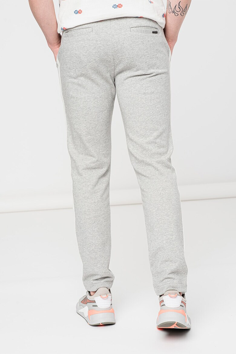 Scotch & Soda Pantaloni sport de bumbac organic cu benzi laterale contrastante - Pled.ro