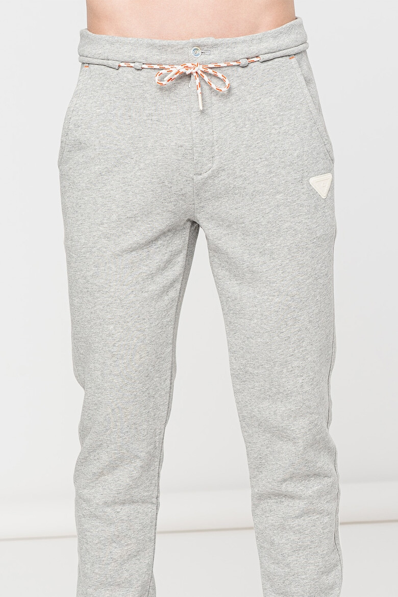 Scotch & Soda Pantaloni sport de bumbac organic cu benzi laterale contrastante - Pled.ro