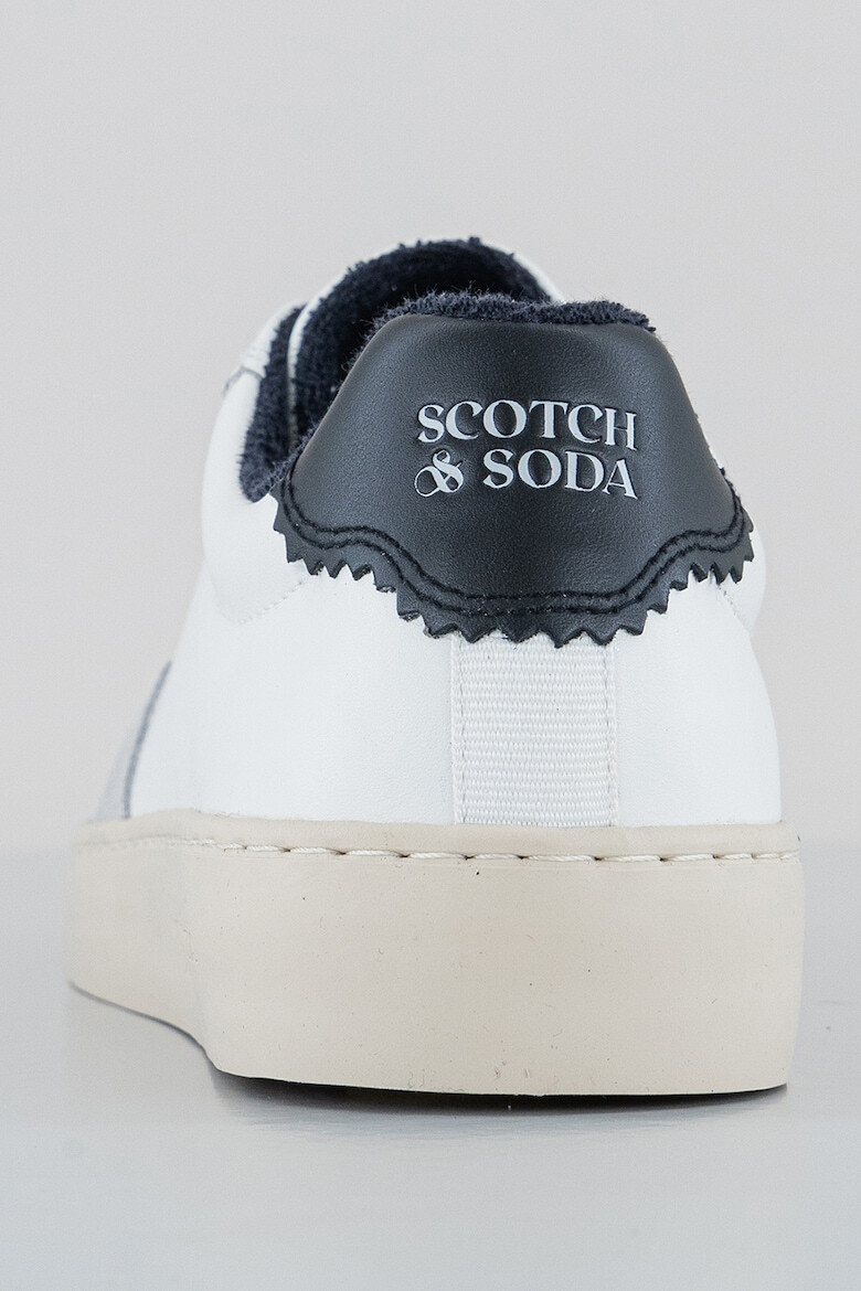 Scotch & Soda Pantofi sport cu garnituri de piele intoarsa - Pled.ro