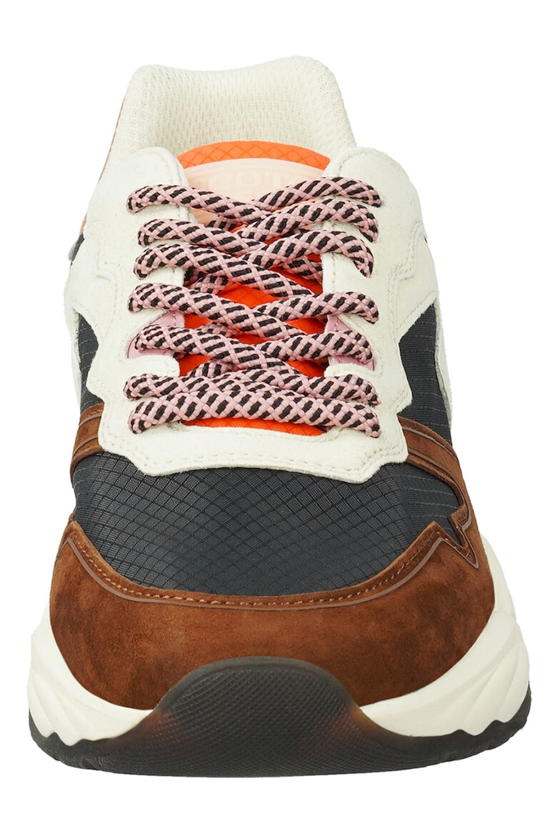 Scotch & Soda Pantofi sport cu insertii de piele si piele intoarsa Celest 2.0 - Pled.ro