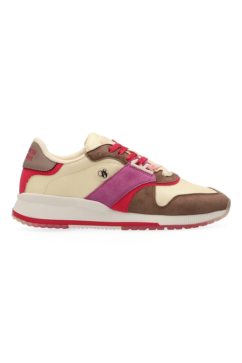 Scotch & Soda Pantofi sport cu model colorblock si garnituri de piele intoarsa - Pled.ro