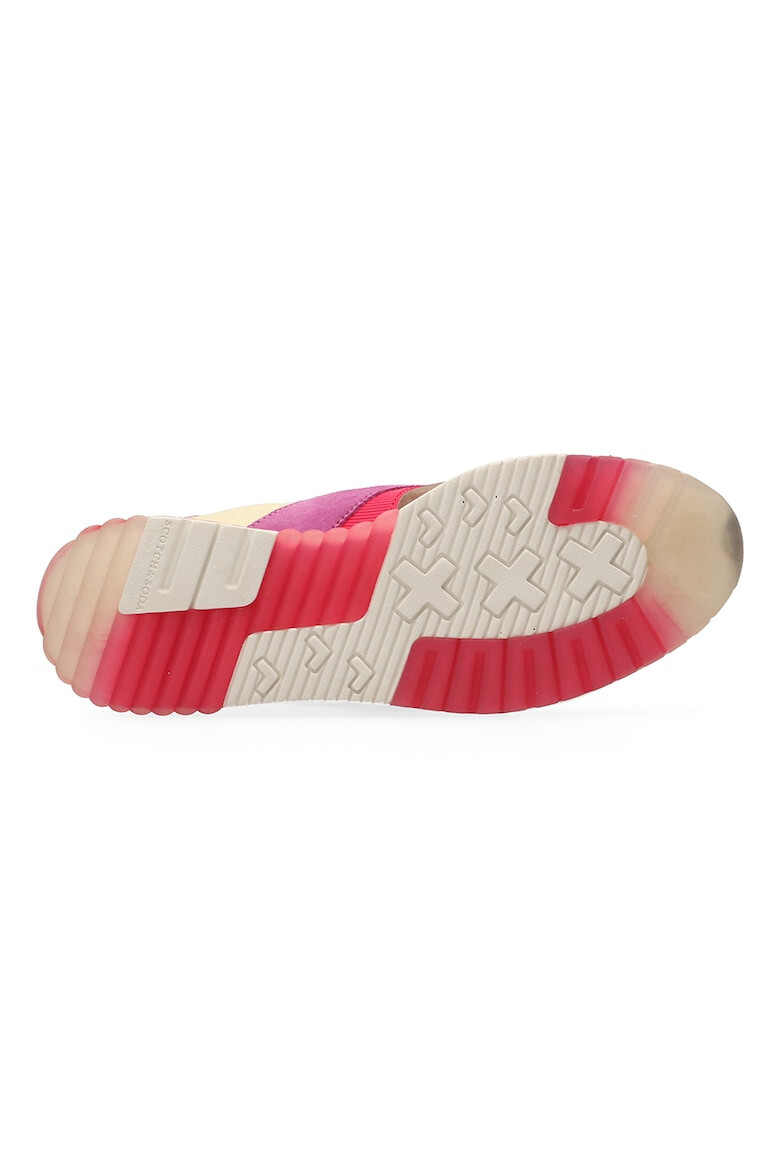 Scotch & Soda Pantofi sport cu model colorblock si garnituri de piele intoarsa - Pled.ro