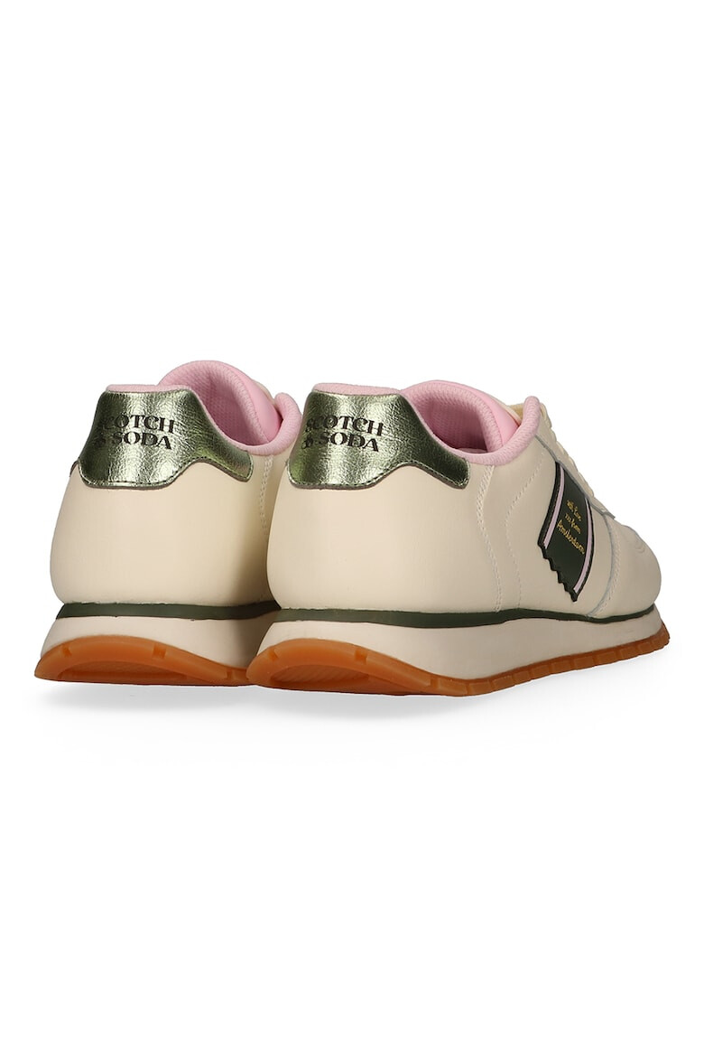 Scotch & Soda Pantofi sport de piele cu logo - Pled.ro