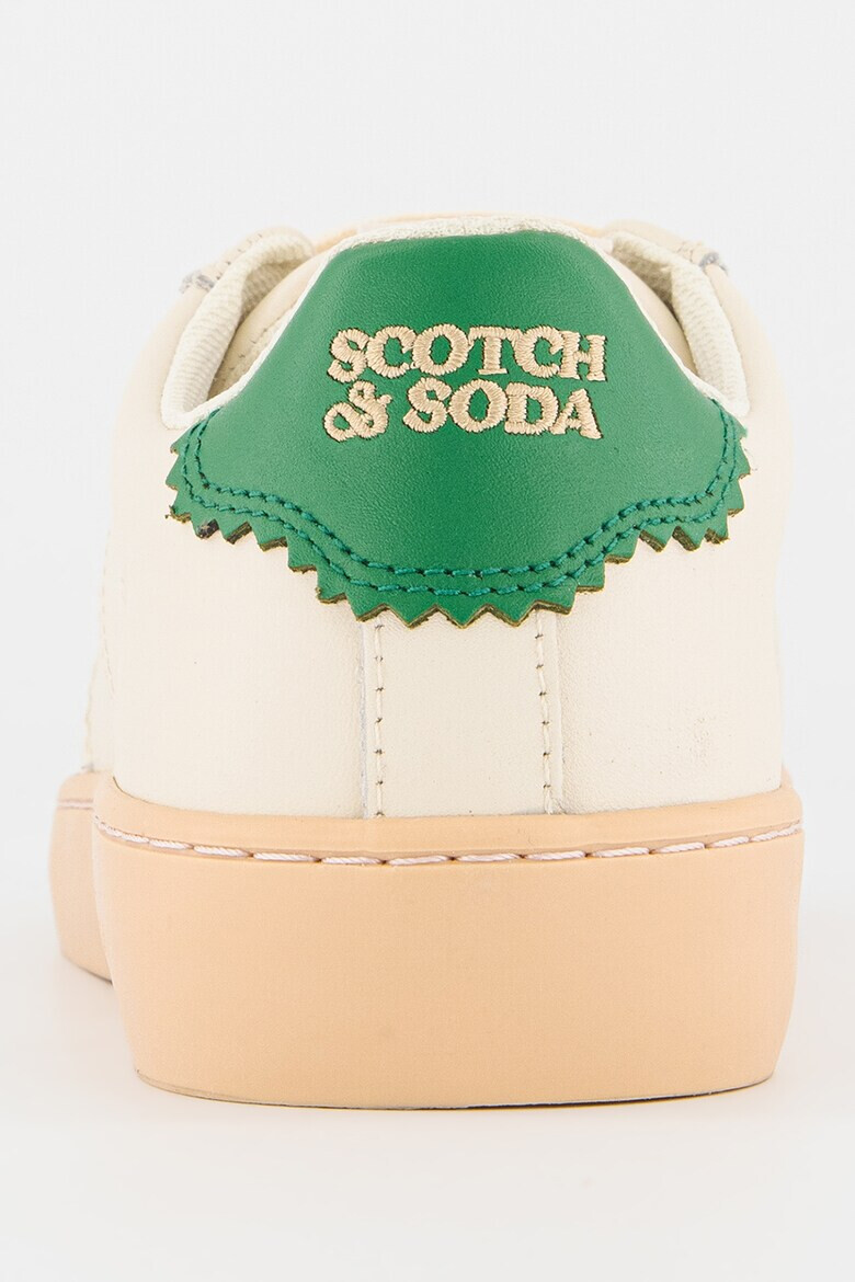 Scotch & Soda Pantofi sport din piele cu detaliu cu logo brodat - Pled.ro