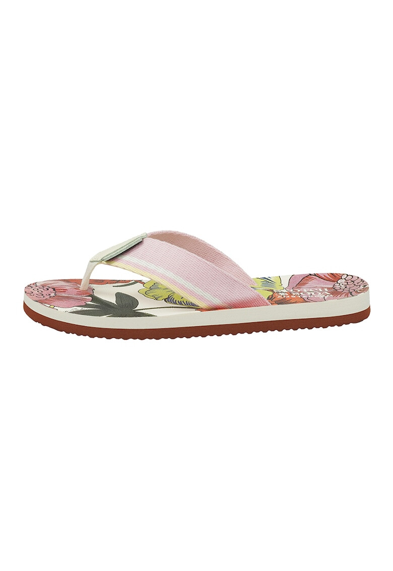 Scotch & Soda Papuci flip-flop cu garnituri de piele ecologica - Pled.ro