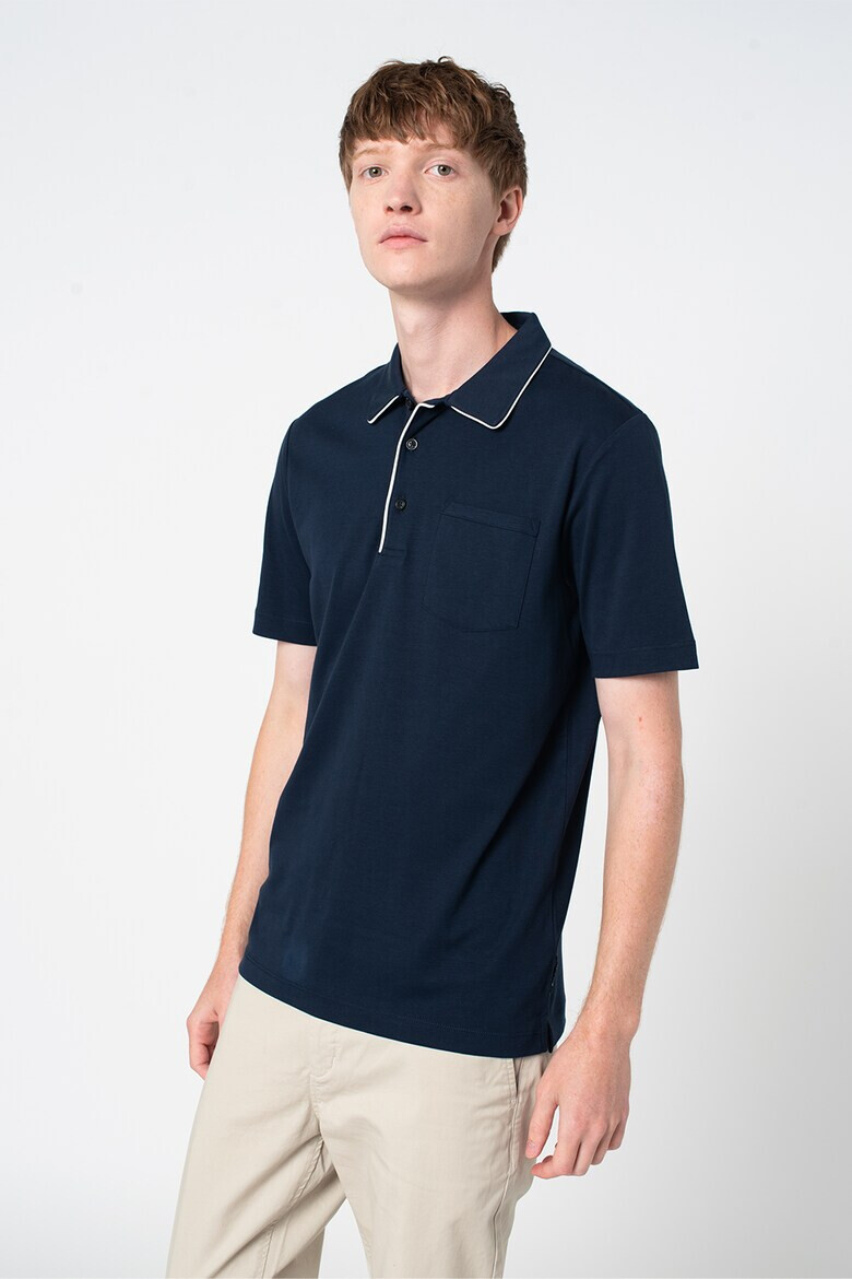 Scotch & Soda Tricou polo cu buzunar pe piept - Pled.ro