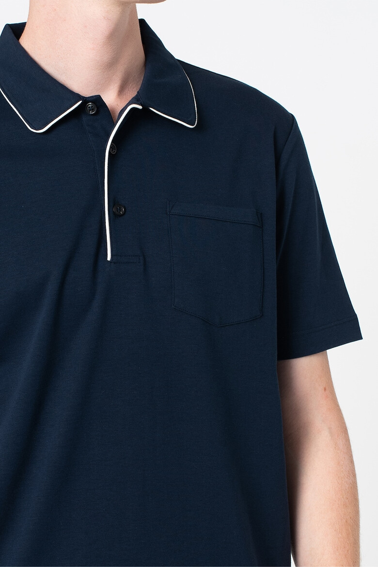 Scotch & Soda Tricou polo cu buzunar pe piept - Pled.ro