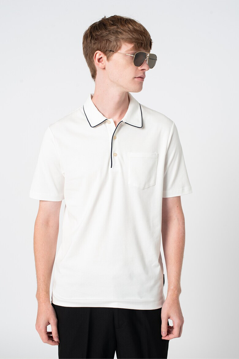 Scotch & Soda Tricou polo cu buzunar pe piept - Pled.ro