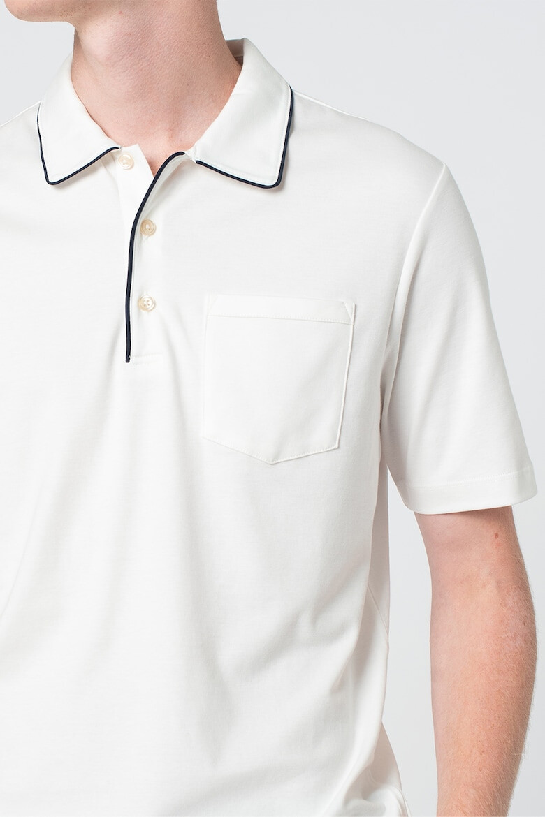 Scotch & Soda Tricou polo cu buzunar pe piept - Pled.ro