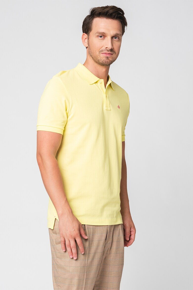 Scotch & Soda Tricou polo din bumbac organic - Pled.ro