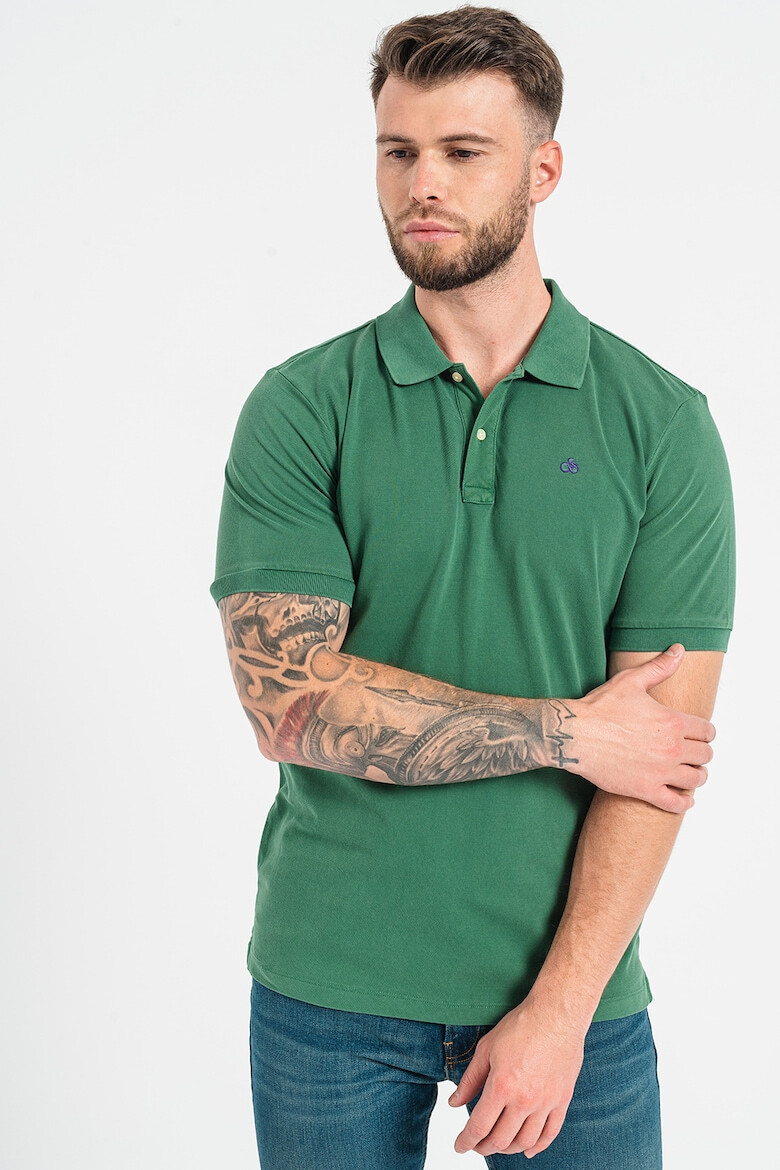 Scotch & Soda Tricou polo din bumbac organic - Pled.ro