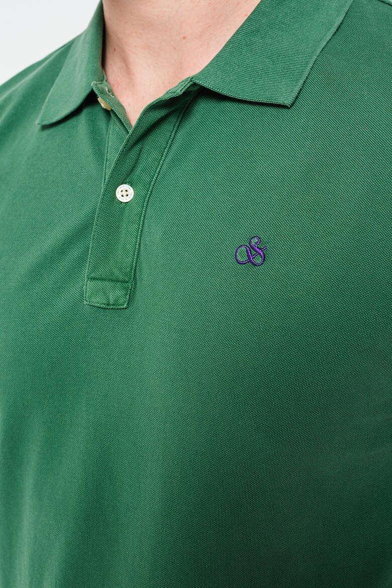 Scotch & Soda Tricou polo din bumbac organic - Pled.ro