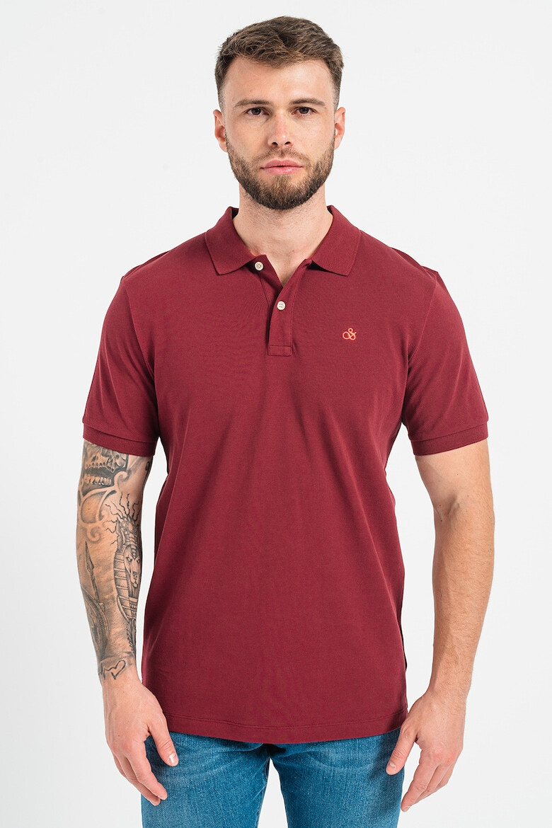 Scotch & Soda Tricou polo din bumbac organic - Pled.ro