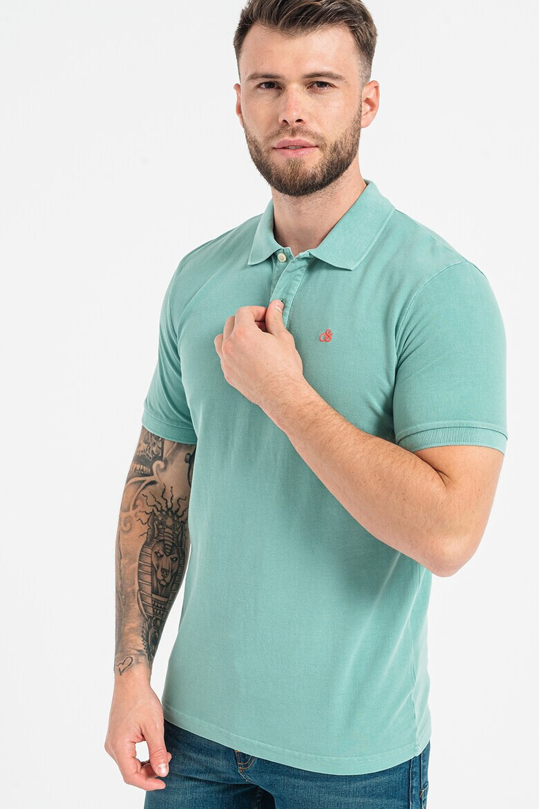 Scotch & Soda Tricou polo din bumbac organic pique - Pled.ro