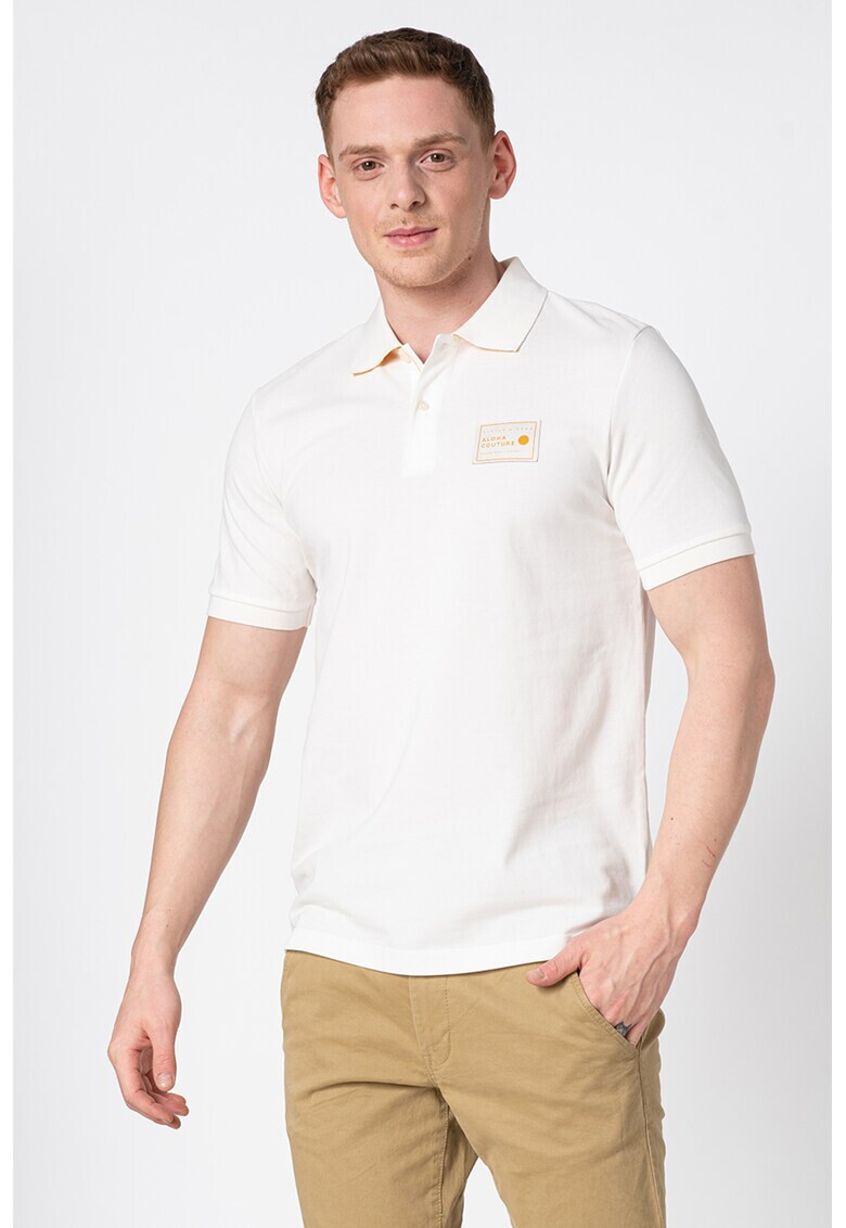 Scotch & Soda Tricou polo din pique - Pled.ro