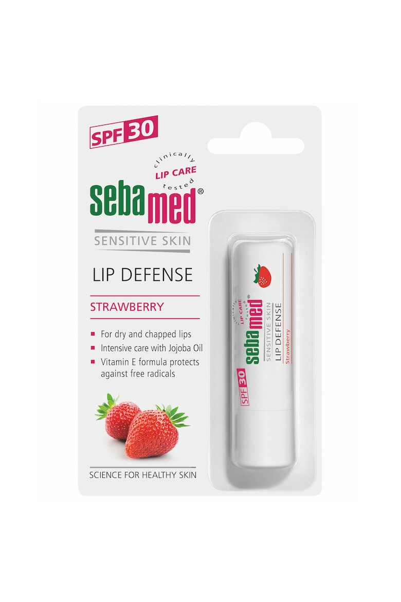 Sebamed Balsam dermatologic pentru buze Semabed cu aroma de capsune 4.8 g - Pled.ro