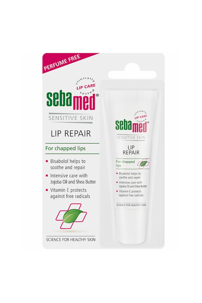 Sebamed Crema dermatolgica reparatoare pentru buze crapate 10 ml - Pled.ro