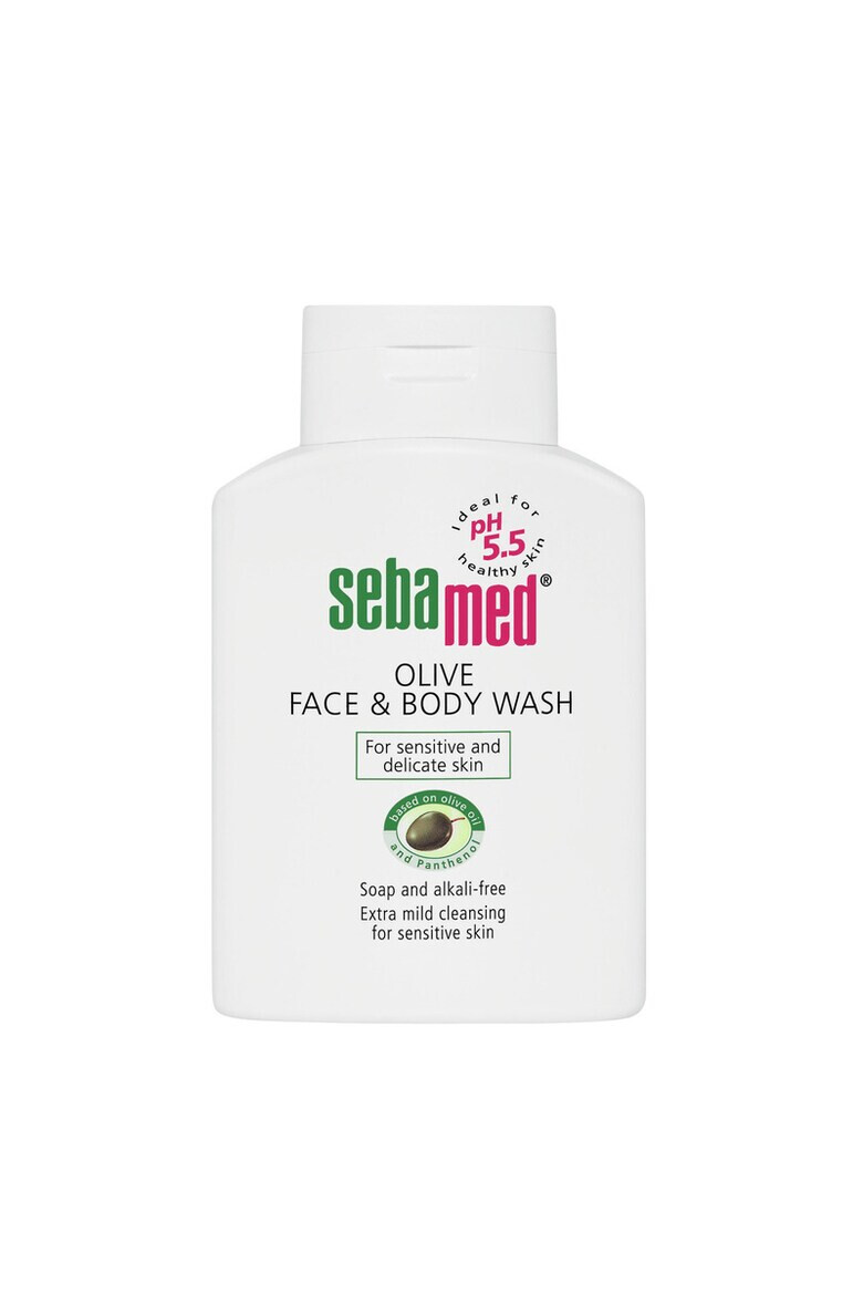 Sebamed Lichid dermatologic de curatare cu ulei de masline pentru fata si corp 200 ml - Pled.ro