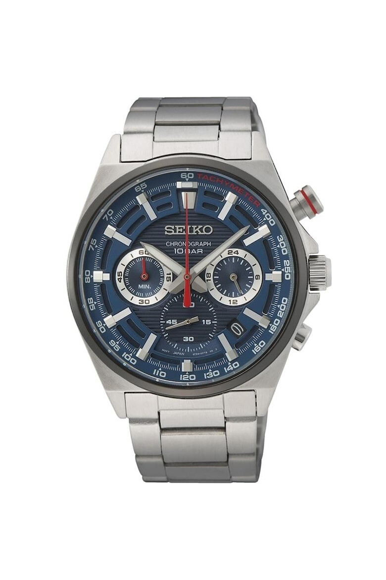 Seiko Ceas barbatesc SSB407P1 Quartz Argintiu - Pled.ro