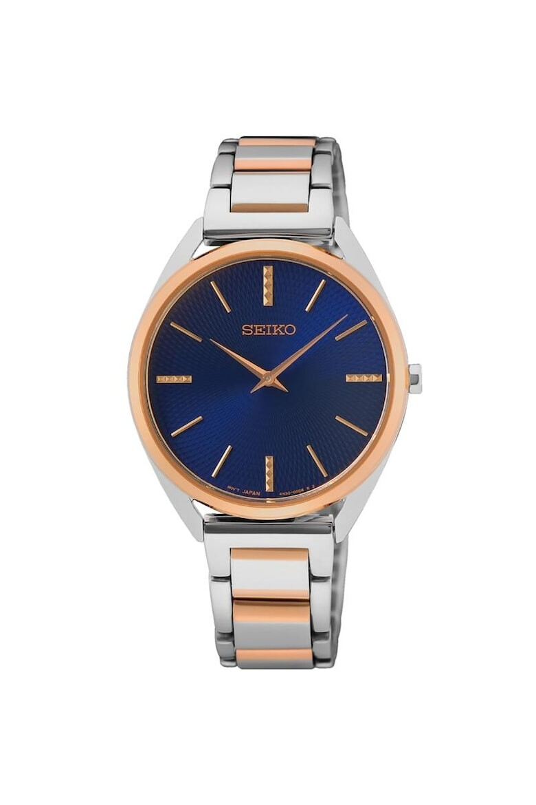 Seiko Ceas dama SWR060P1 Quartz Argintiu Rose gold - Pled.ro