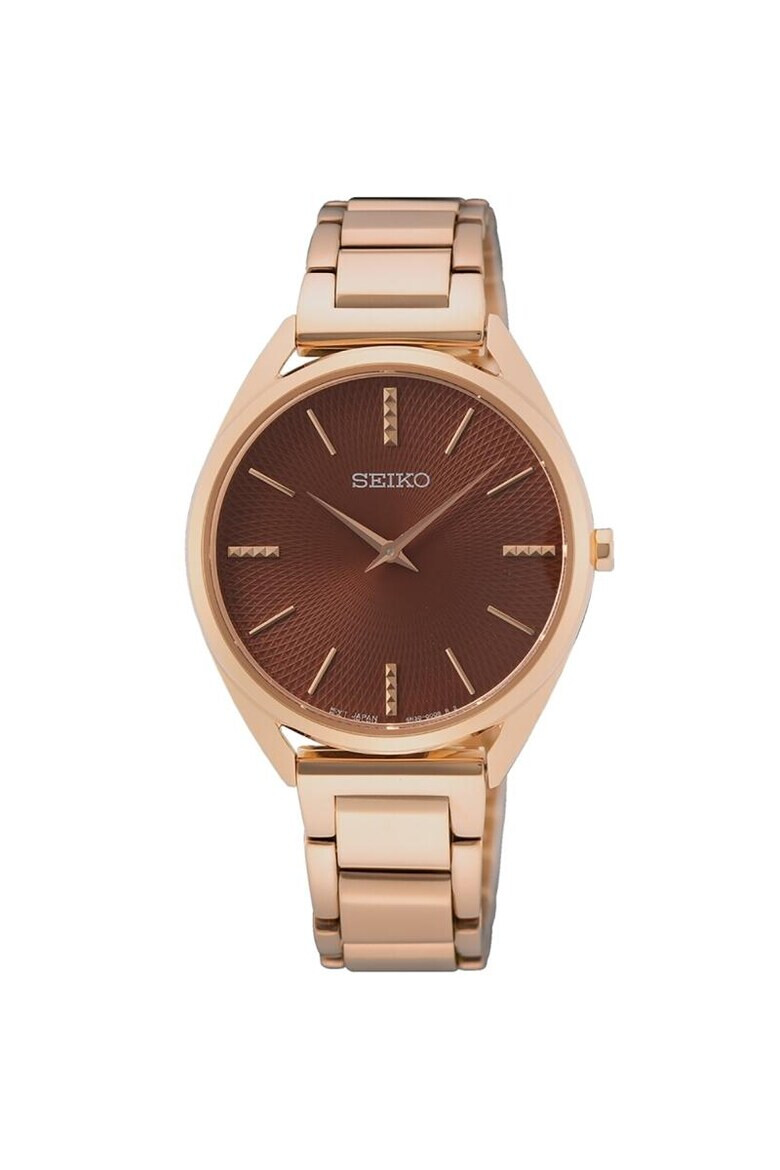 Seiko Ceas dama SWR062P1 Quartz Rose gold - Pled.ro