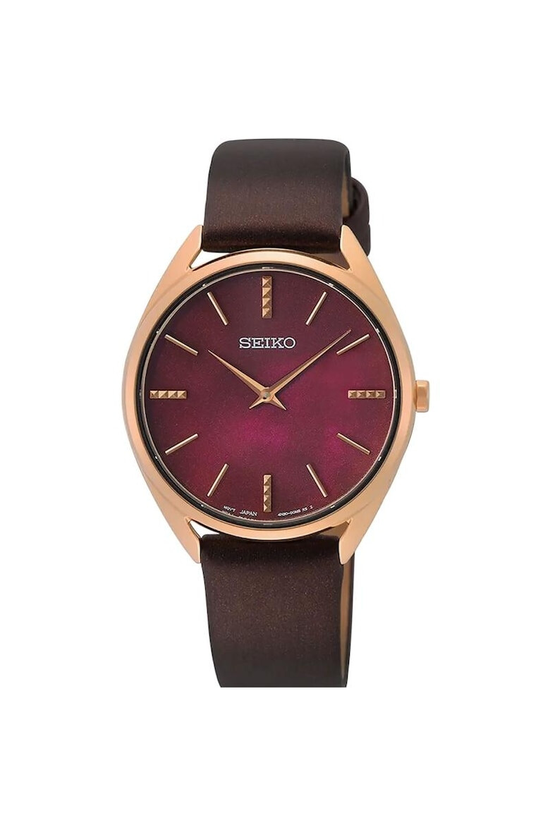 Seiko Ceas dama SWR082P1 Quartz Rose gold - Pled.ro