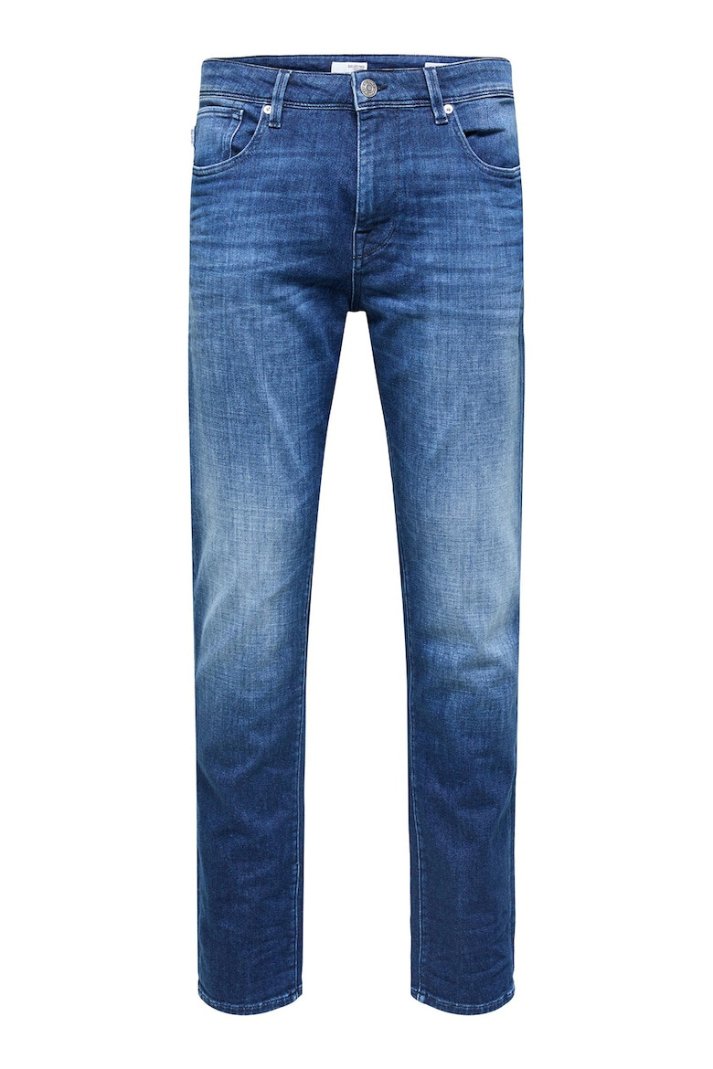 Selected Homme Blugi slim fit cu aspect decolorat - Pled.ro