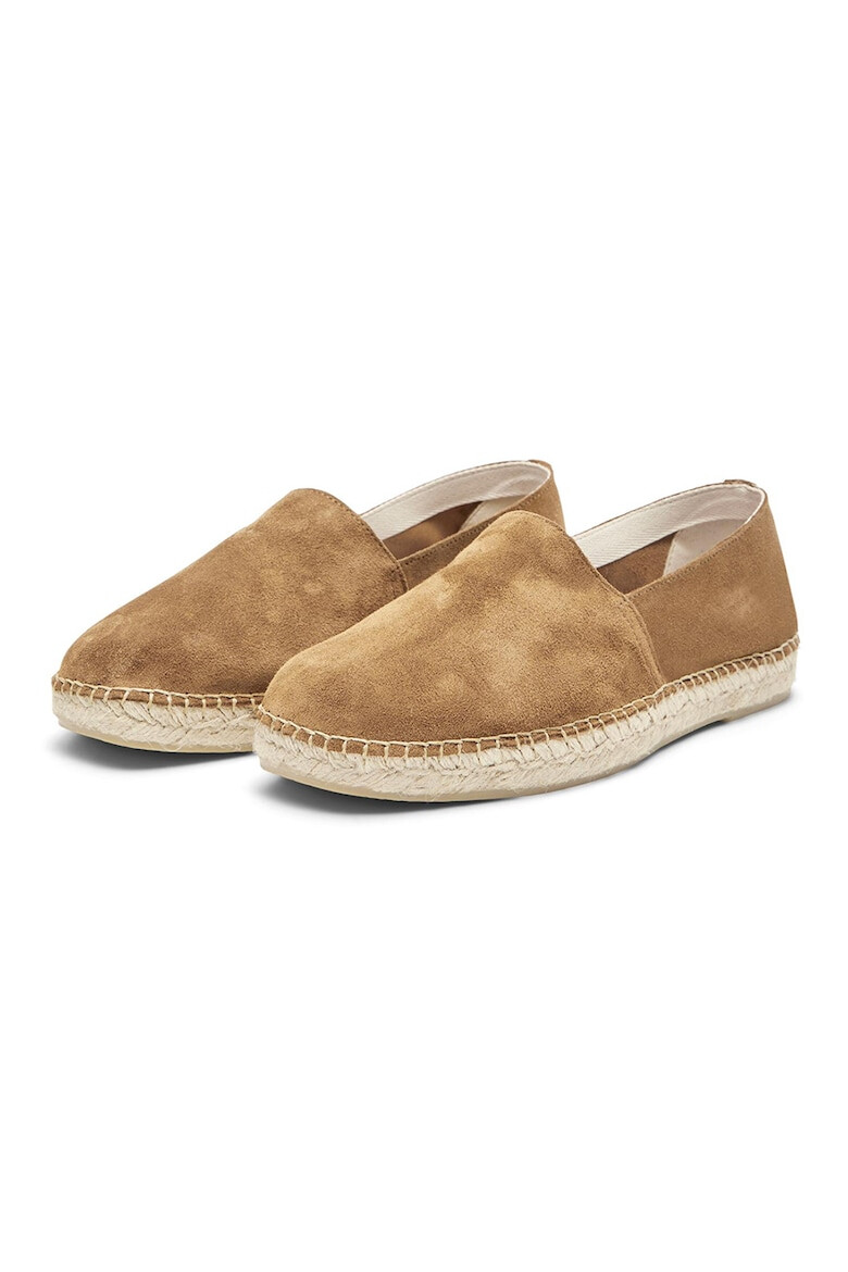 Selected Homme Espadrile uni de piele intoarsa - Pled.ro