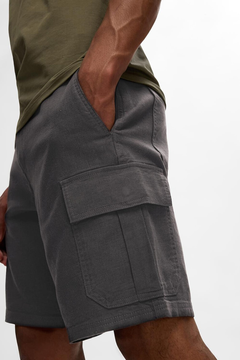 Selected Homme Pantaloni scurti cargo din amestec de bumbac - Pled.ro