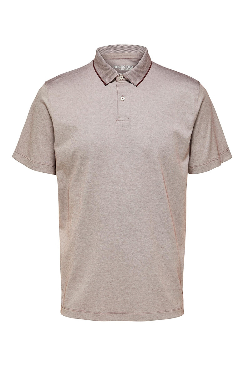 Selected Homme Tricou polo din amestec de bumbac organic - Pled.ro