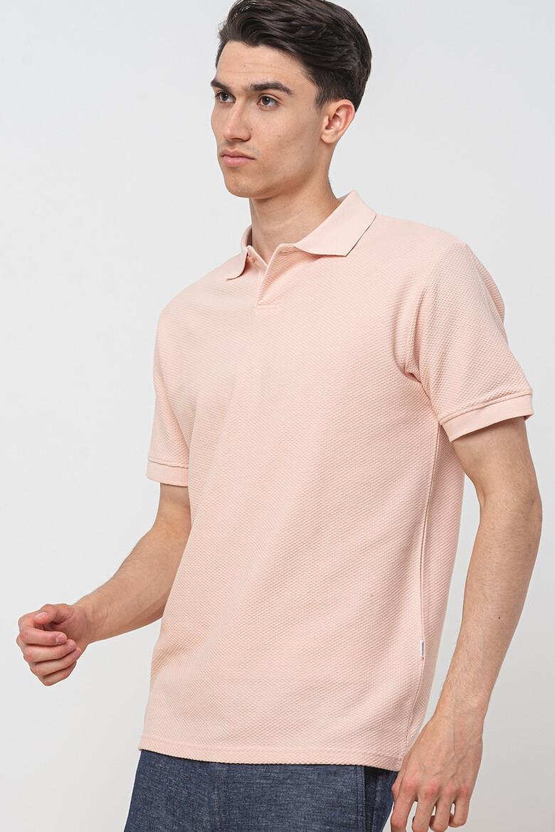 Selected Homme Tricou polo din material pique - Pled.ro