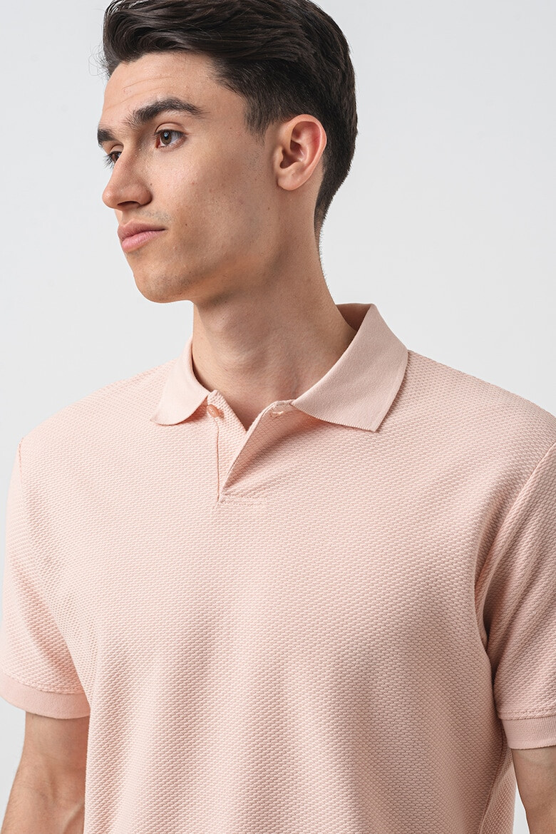 Selected Homme Tricou polo din material pique - Pled.ro