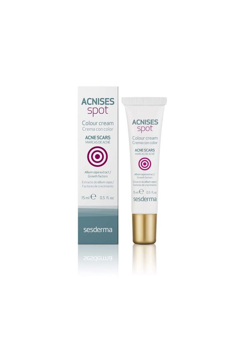 Sesderma Crema colorata pentru cicatrici post-acneice Acnises Spot 15 ml - Pled.ro