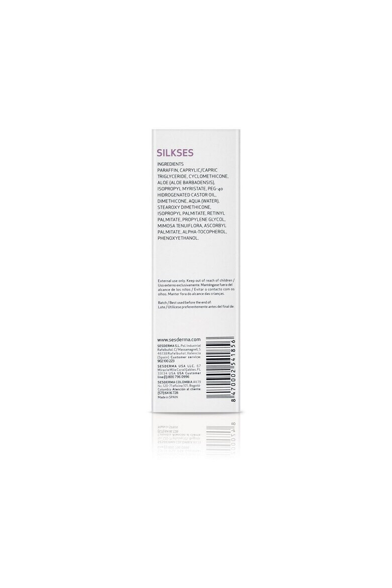 Sesderma Crema protectoare cutanata Silkses 30 ml - Pled.ro