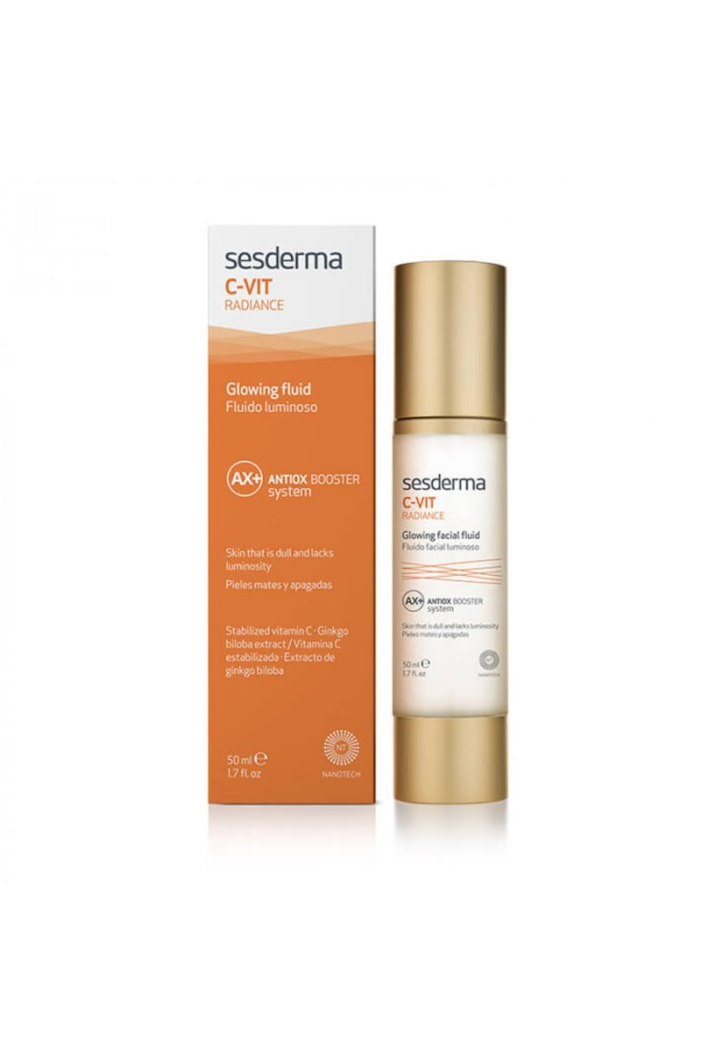 Sesderma Fluid pentru luminozitate cu pigmenti stralucitori C-VIT 50 ml - Pled.ro