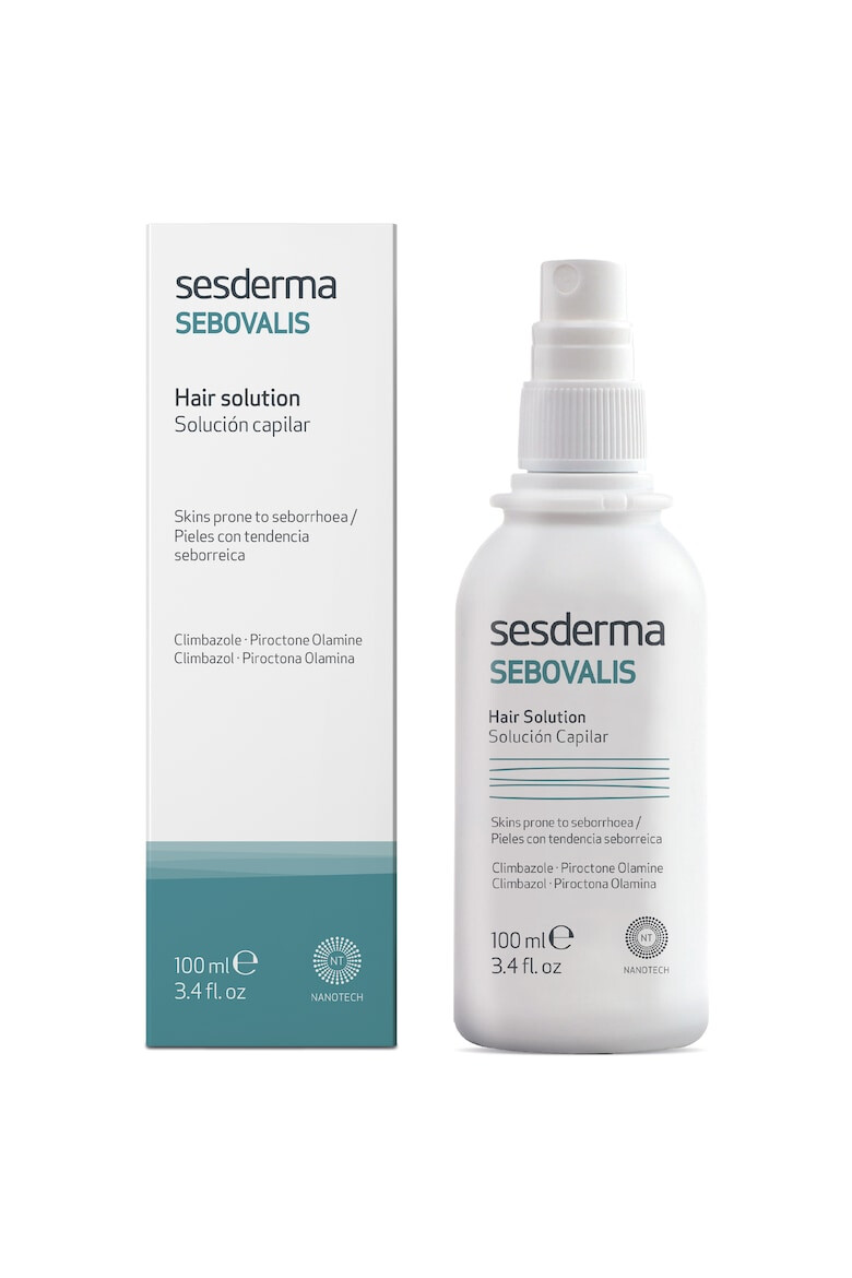 Sesderma Lotiune capilara fara parabeni Sebovalis pentru par cu tendinta seboreica 100 ml - Pled.ro