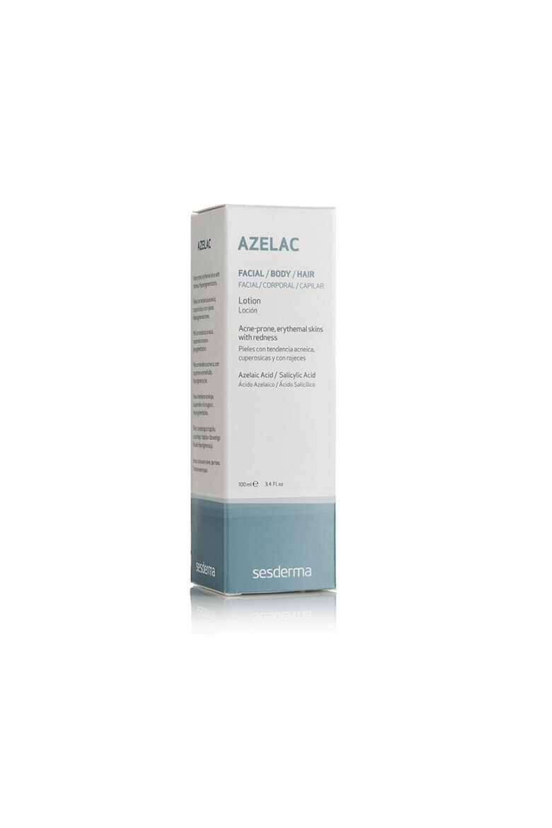 Sesderma Lotiune tratament piele rozacee/acnee pentru corp fata si par Azelac 100 ml - Pled.ro