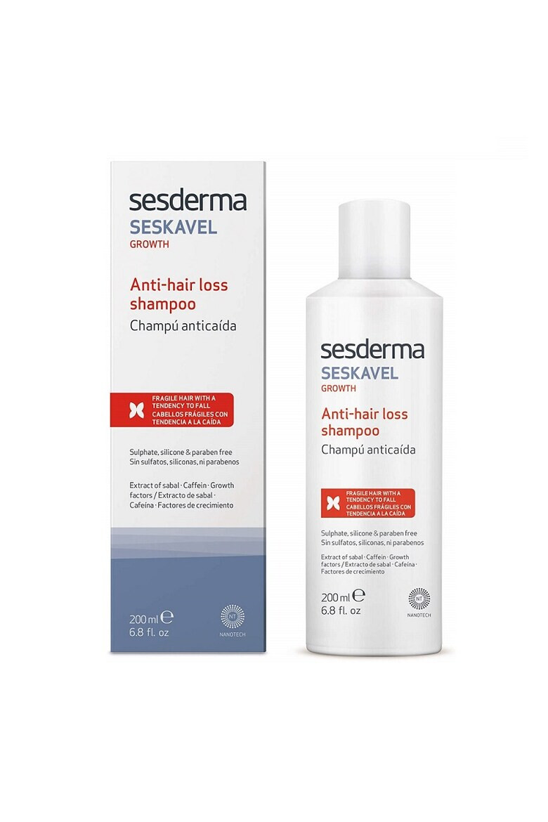 Sesderma Sampon impotriva caderii parului Seskavel Growth 200 ml - Pled.ro