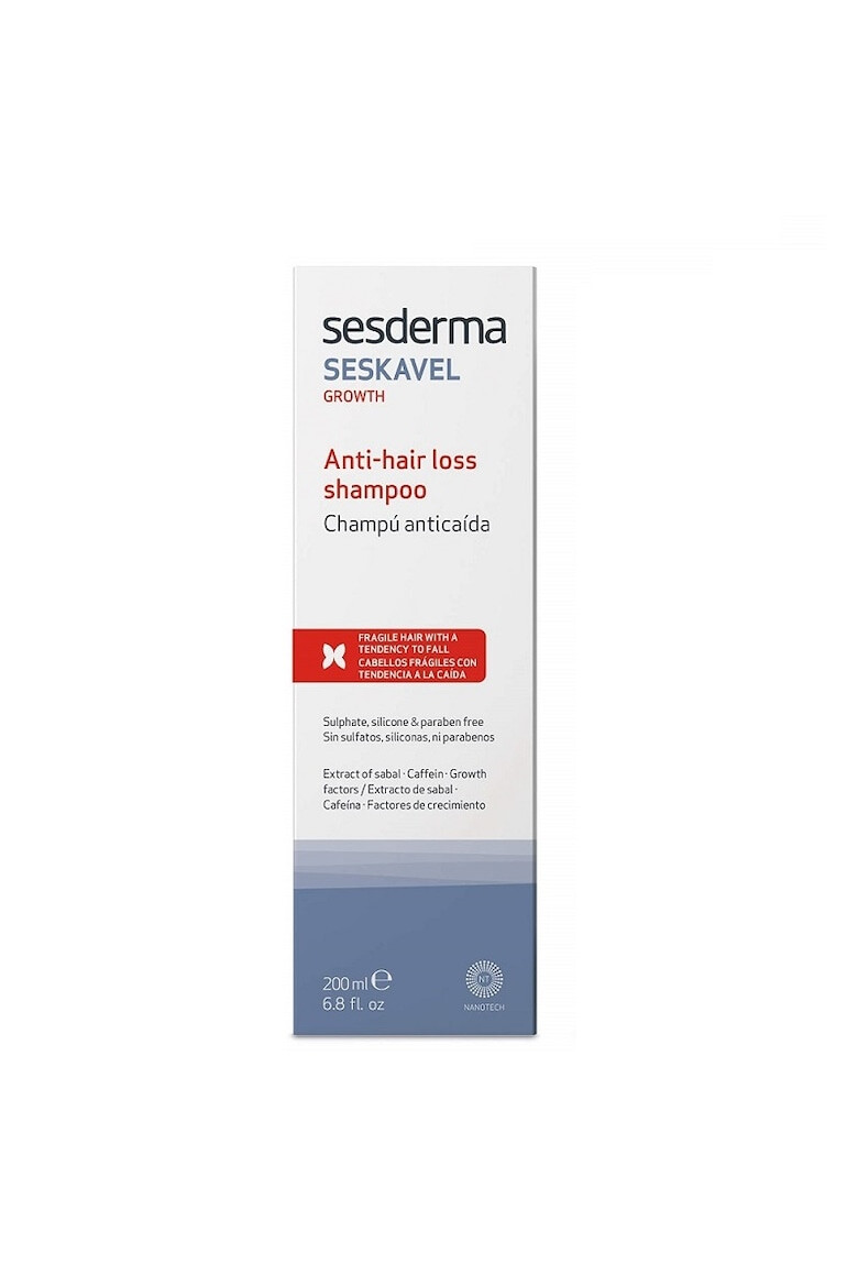 Sesderma Sampon impotriva caderii parului Seskavel Growth 200 ml - Pled.ro