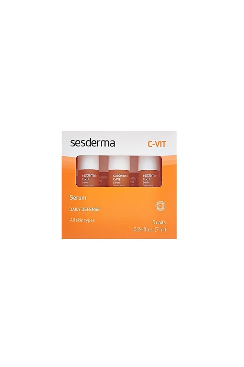 Sesderma Ser fiole anti-imbatranire C-VIT 7 ml x 5 buc - Pled.ro