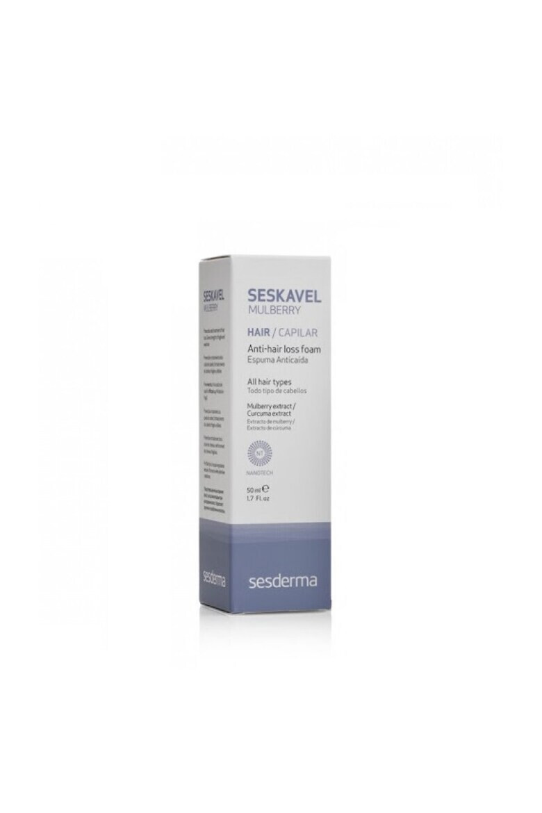 Sesderma Spuma impotriva caderii parului Seskavel Mulberry 50 ml - Pled.ro