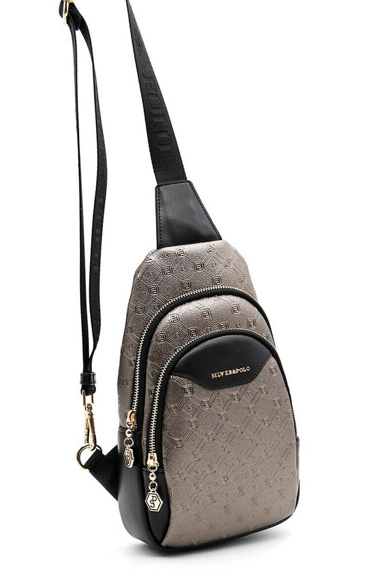 Silver&Polo Geanta crossbody de piele ecologica - Pled.ro