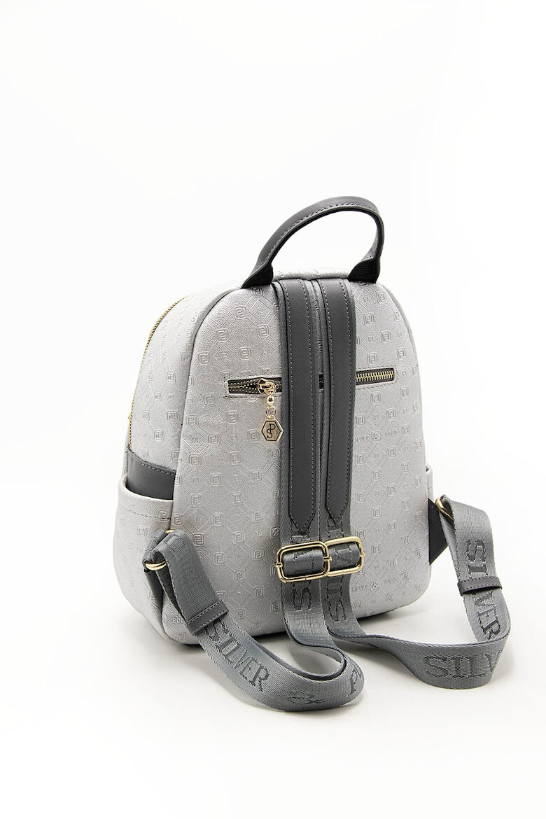 Silver&Polo Rucsac cu model monograma - Pled.ro